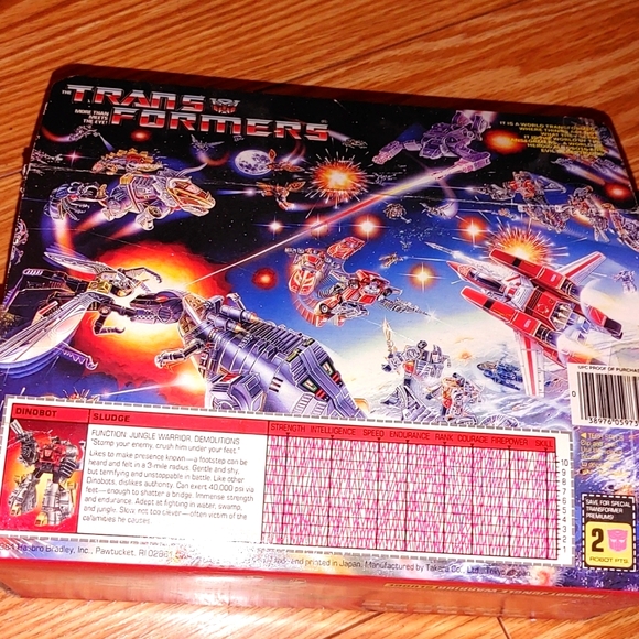 TRANSFORMERS 80S VINTAGE DINOBOT BOX SLUDGE - Picture 8 of 8